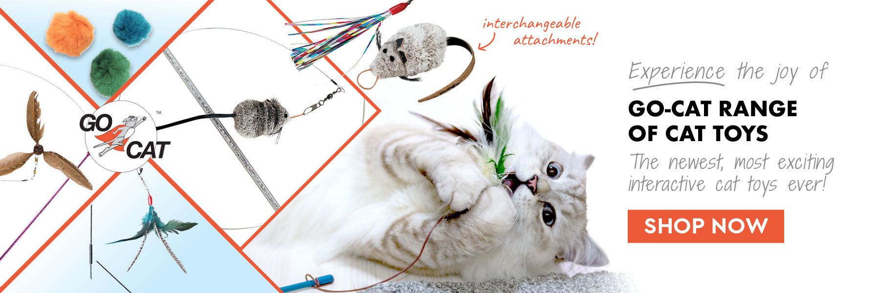 Go-Cat Interactive Cat Toys