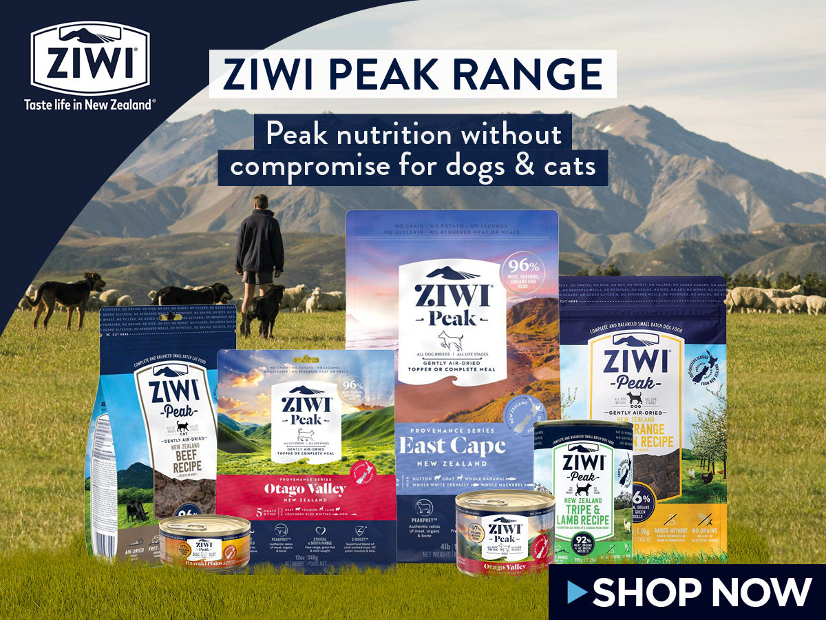 ZIWI Range of Dog & Cat Food & Treats