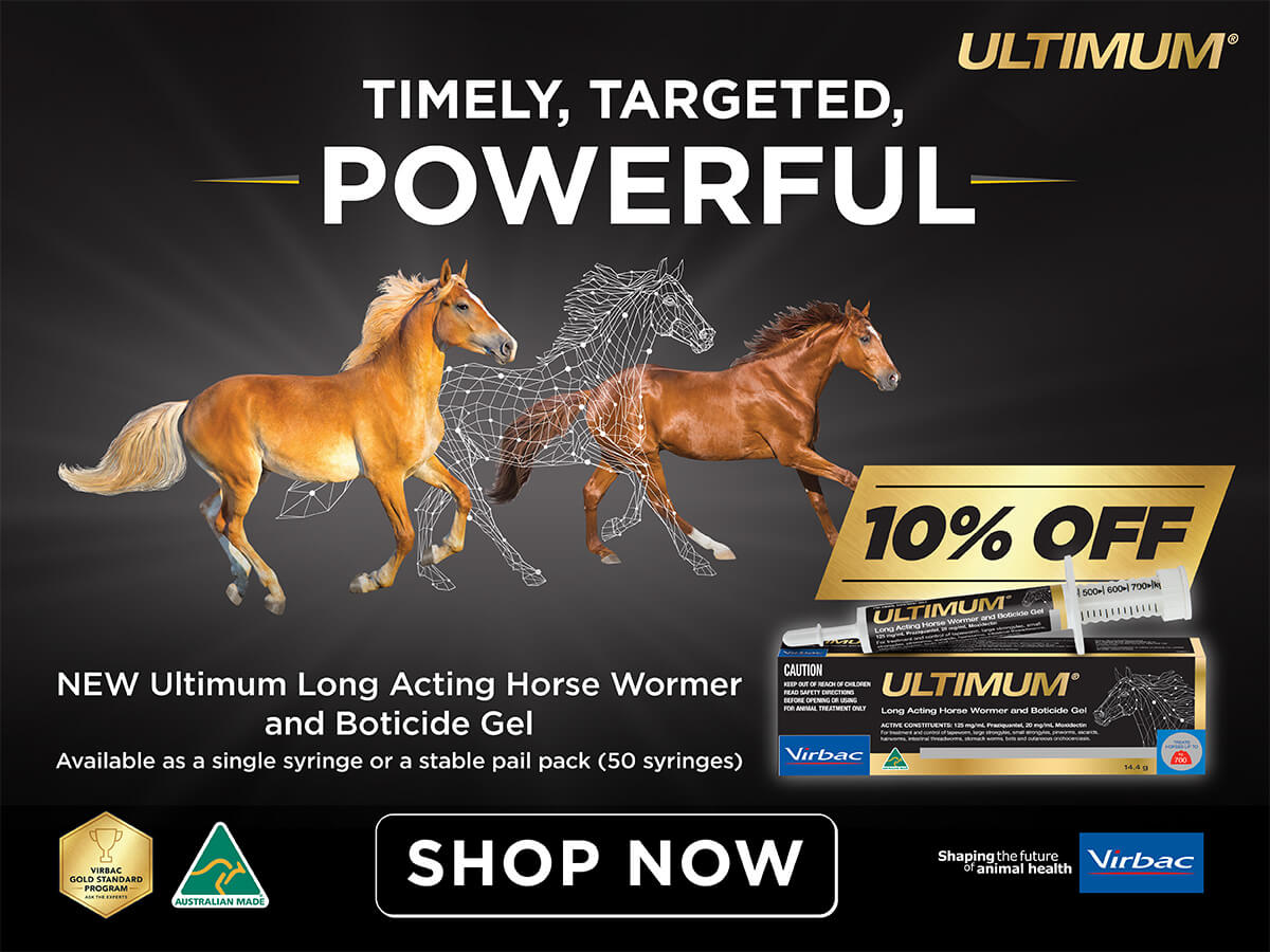 Ultimum Horse Wormer ON SALE NOW