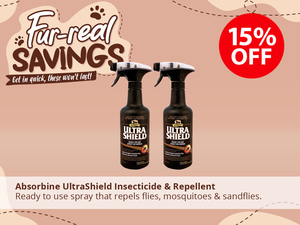 Absorbine UltraShield Insecticide & Repellent ON SALE NOW