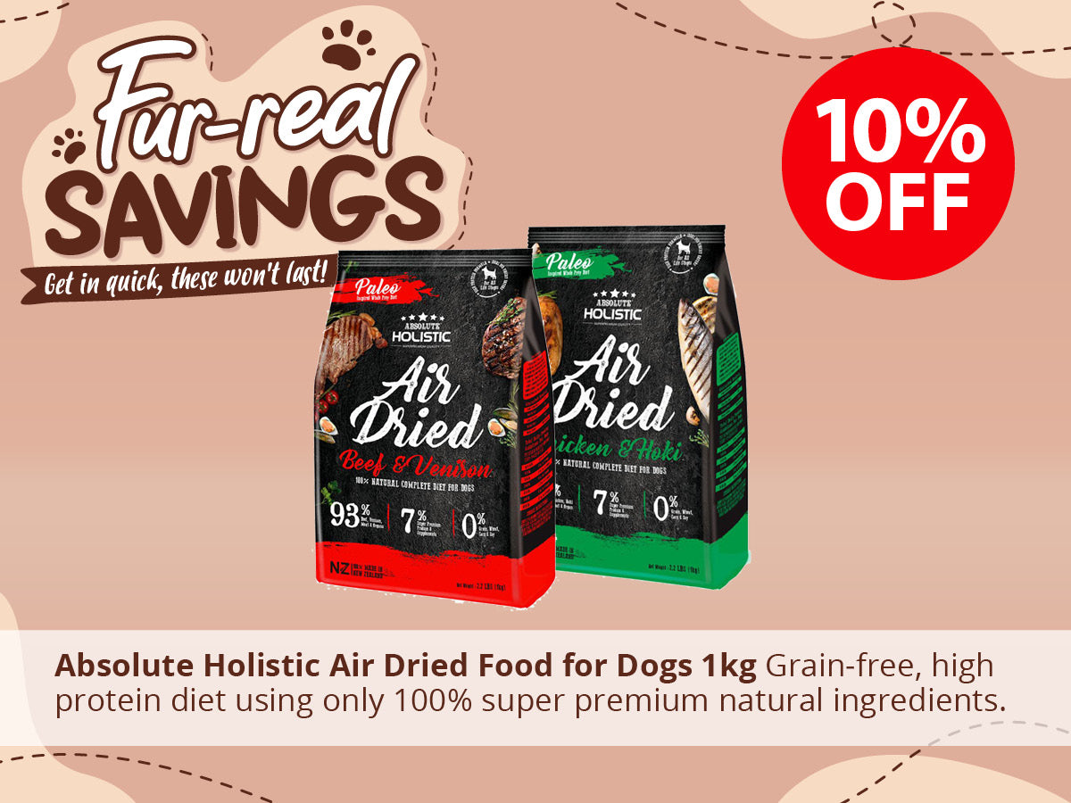 Absolute Holistic Air Dried Dog Food for Dogs ON SALE NOW