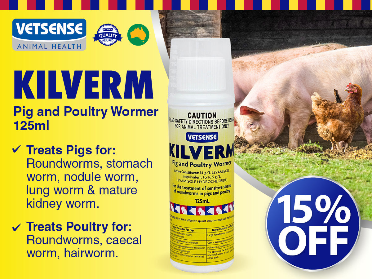 Kilverm Pig & Poultry Wormer ON SALE NOW