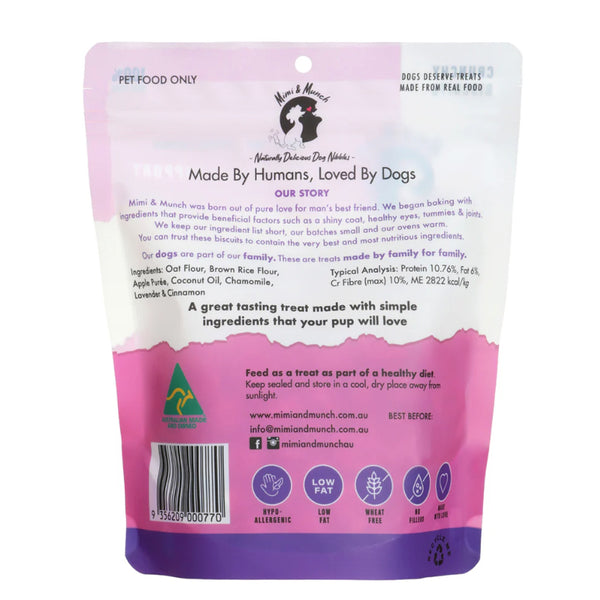 Mimi & Munch Wheat Free Hypoallergenic Bedtime Treats 180g vetnpet