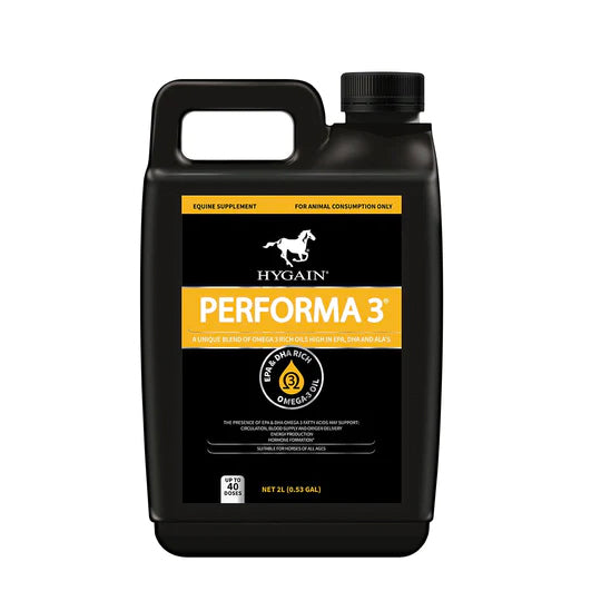 Hygain Performa 3 Omega Oil for Horses vetnpet DIRECT