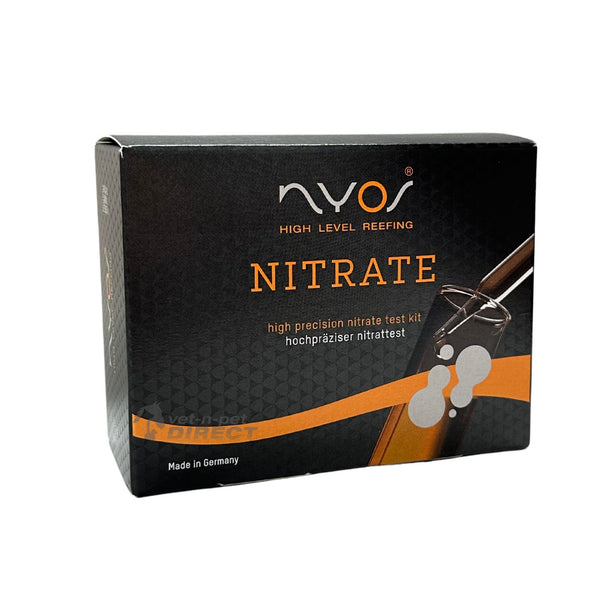 Test Kit Nitratos (NO3) NYOS Para Acuario - 50 Tests, Rango 1-160 Mg/l, Hecho En Alemania