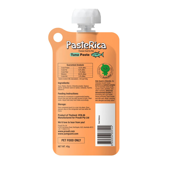 YumGuard Paste Rica Tuna Paste Dog & Cat Treat 45g vetnpet DIRECT