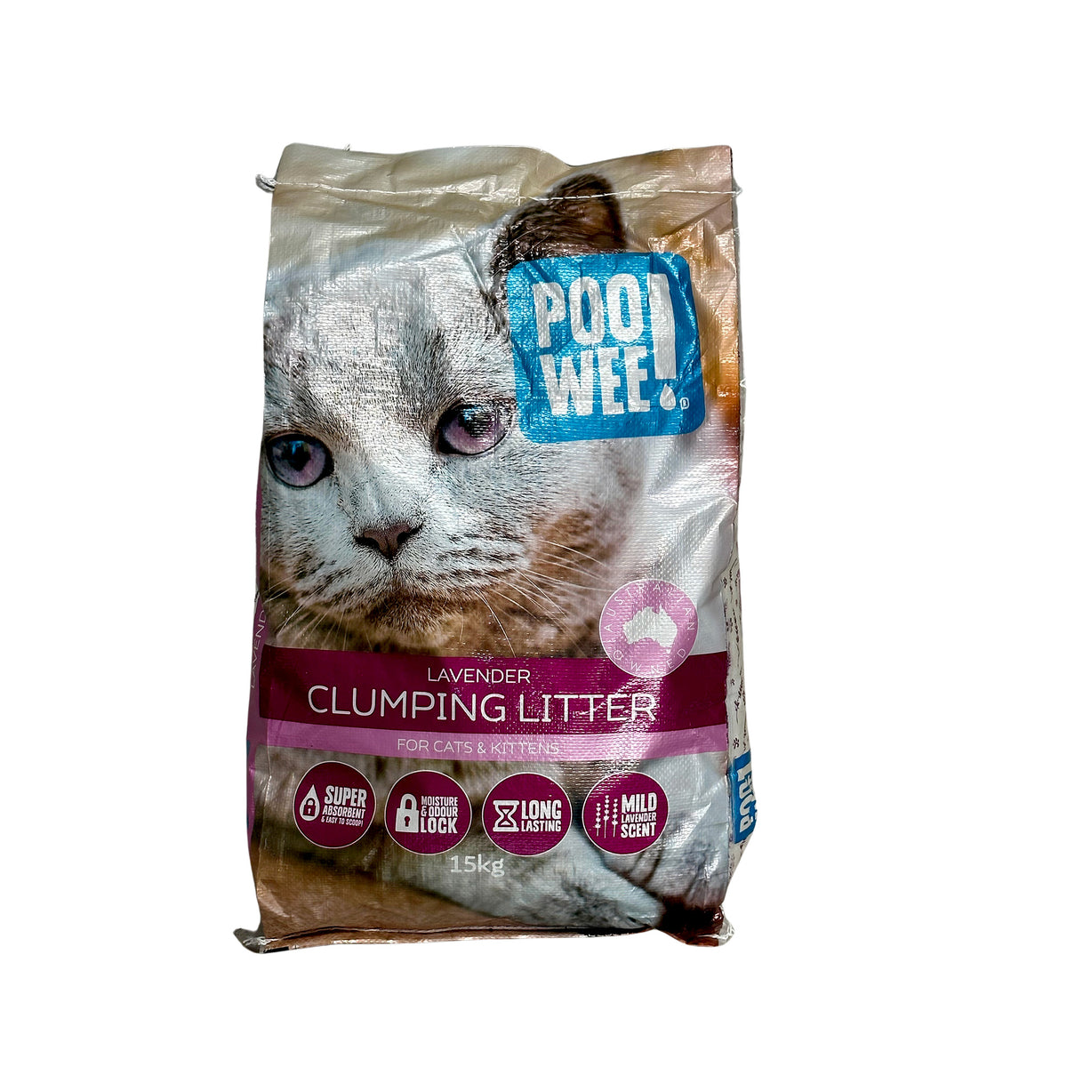 Poo Wee! Lavender Clumping Cat Litter