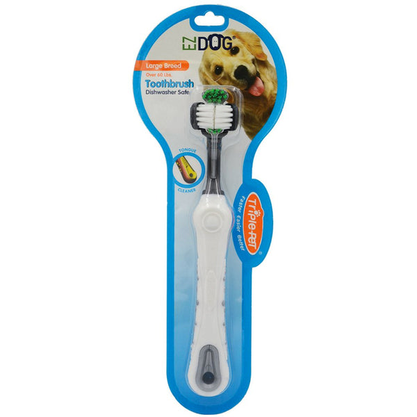 TriplePet EZDOG Pet Toothbrush vetnpet DIRECT