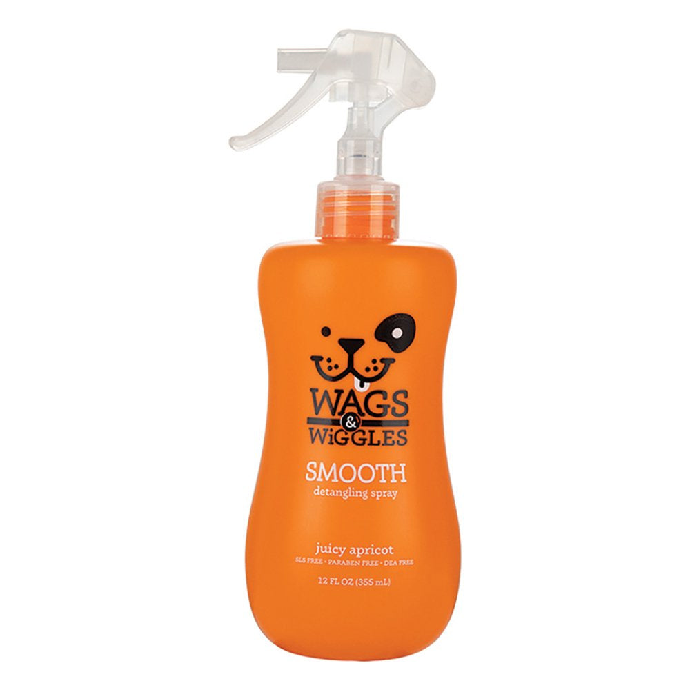 Wags &amp; Wiggles Smooth Detangling Spray - Juicy Apricot 355mL