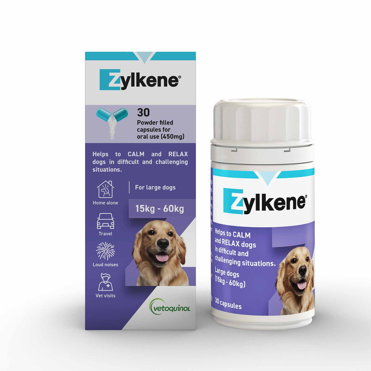 Zylkene Capsules - Behavioural Support for Cats &amp; Dogs