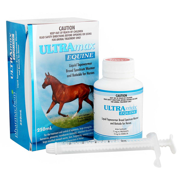 Ultramax Equine Liquid Wormer for Horses vetnpet DIRECT