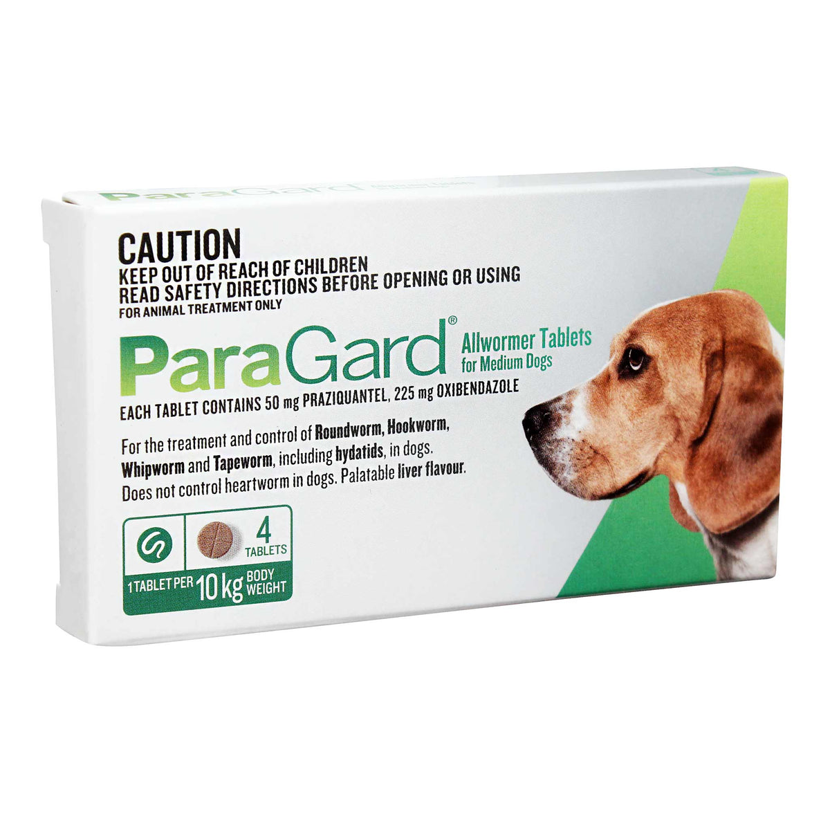ParaGard Allwormer Tablets for Medium Dogs