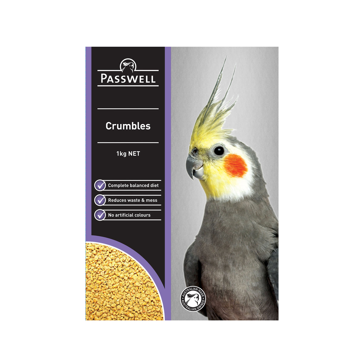 Passwell Crumbles Complete Bird Food