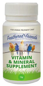 Feathered Friends Vitamin &amp; Mineral Supplement 75g