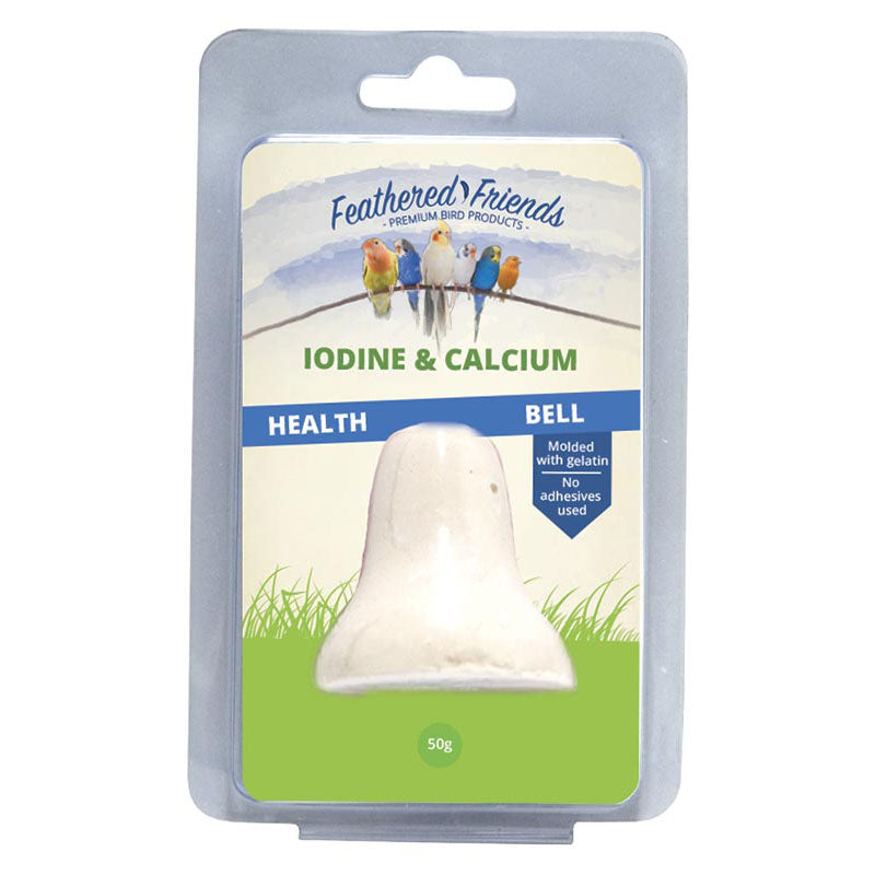 Feathered Friends Iodine &amp; Calcium Health Bell 50g