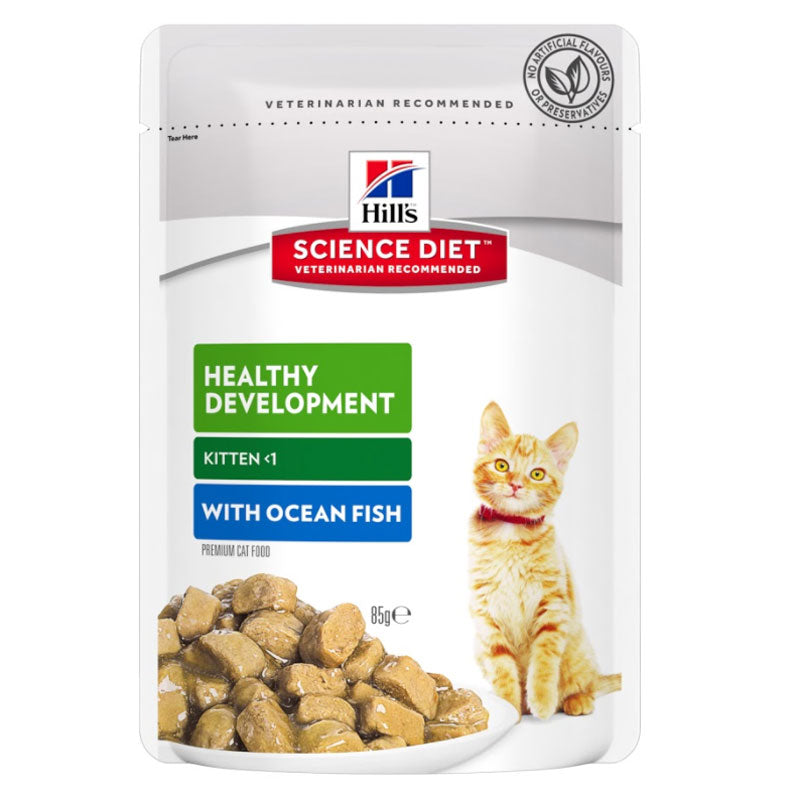 Hill&#39;s Science Diet  Kitten w/Ocean Fish 85g x 12