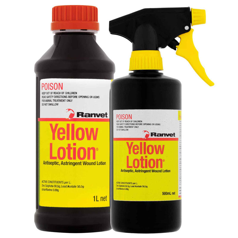 Yellow Lotion Wound Lotion