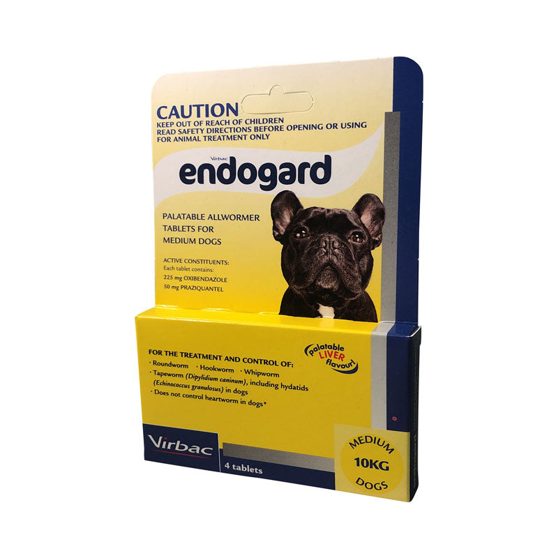 Endogard Palatable Allwormer Tablets - Medium Dogs