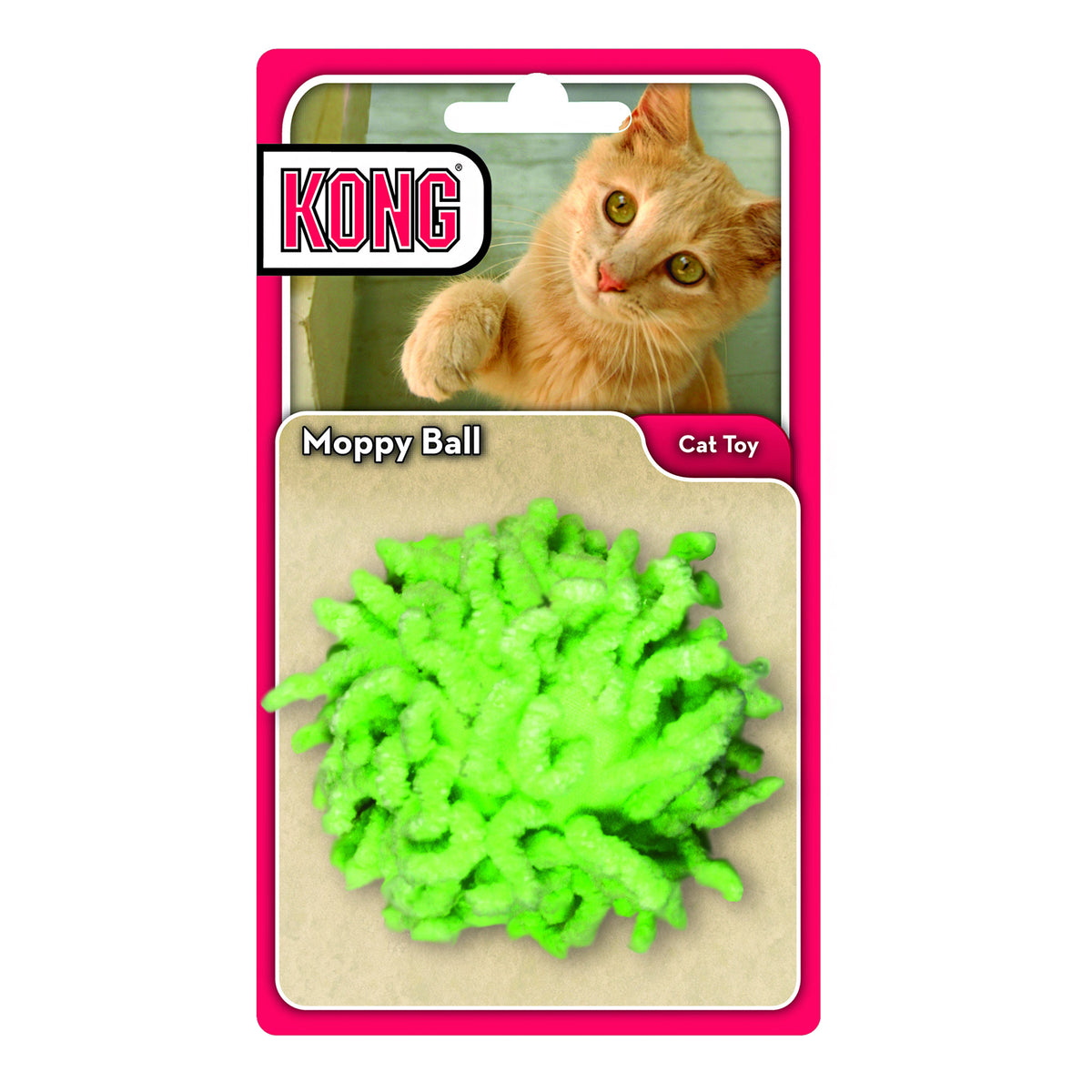 KONG Cat Moppy Ball