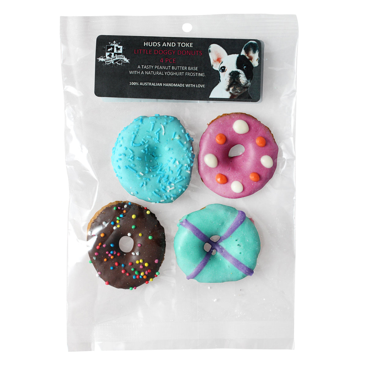 Huds &amp; Toke Little Doggy Donuts - 4pack