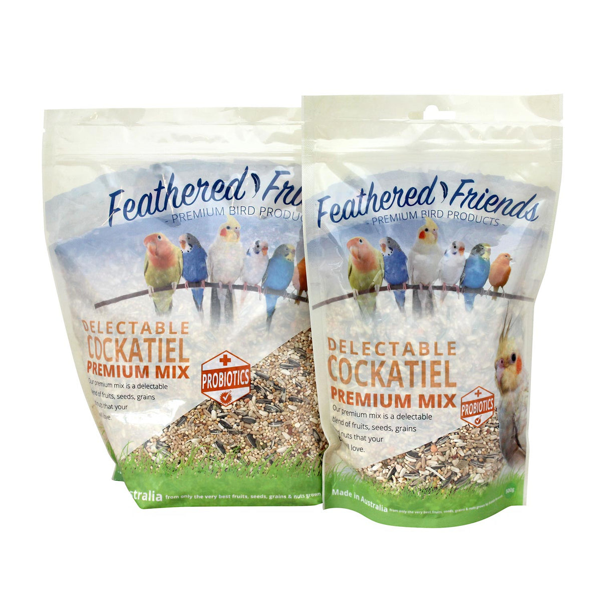 Feathered Friends Delectable Cockatiel Premium Mix