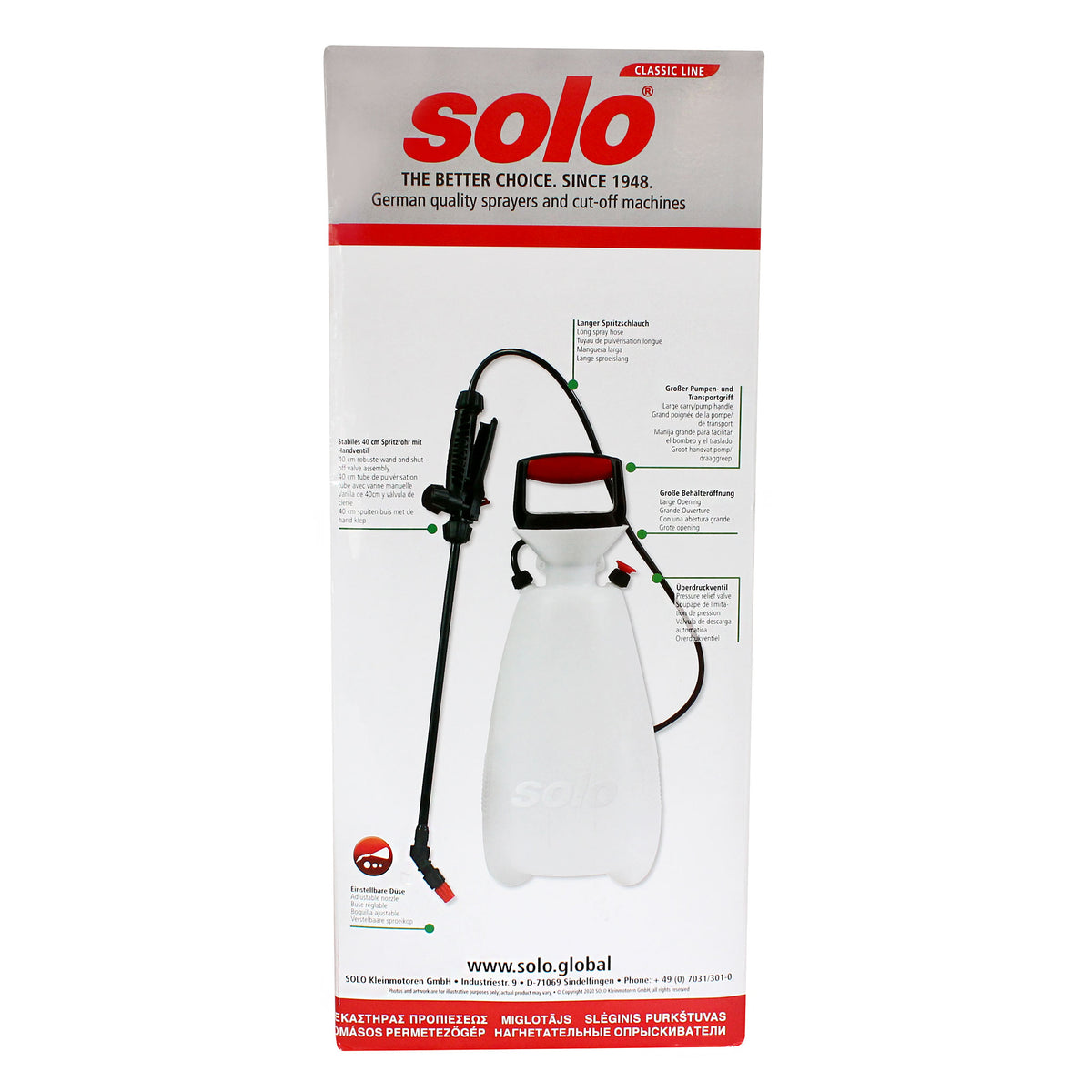 Solo Pressure Chemical Hand Sprayer