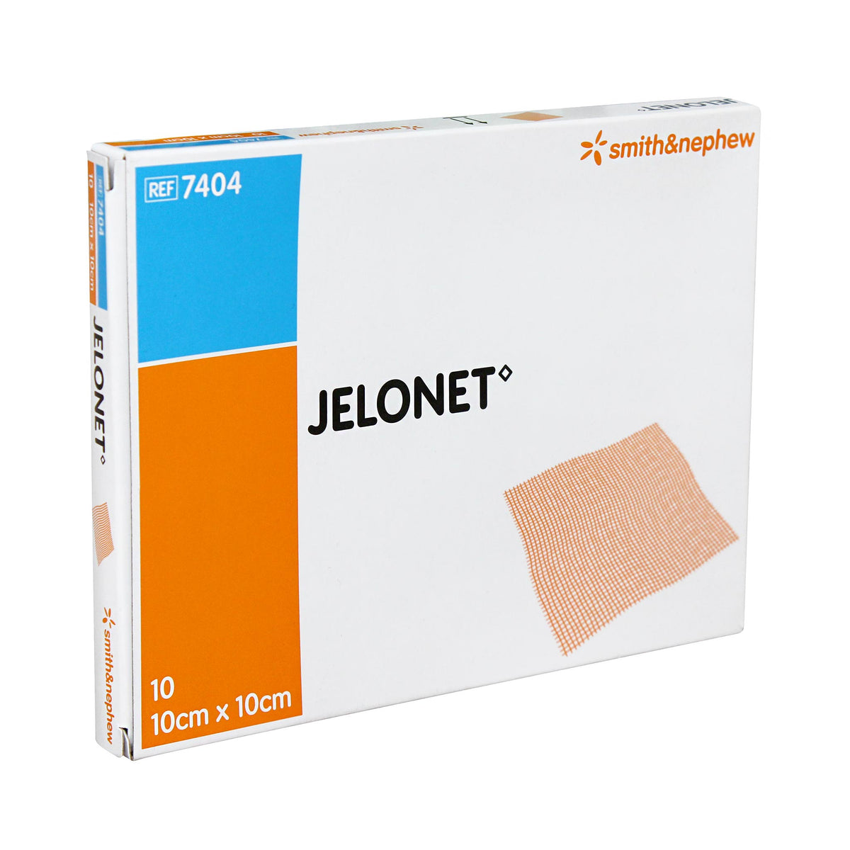 Jelonet Paraffin Gauze Wound Dressing 10cm x 10cm - Box 10