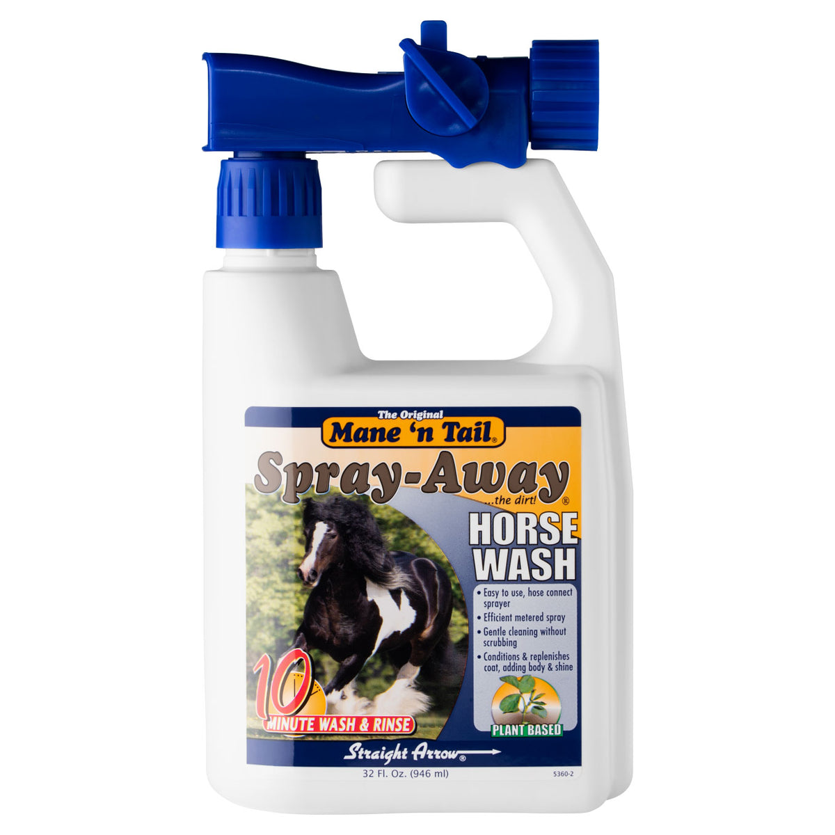 Mane &#39;n Tail Spray-Away Horse Wash 946mL