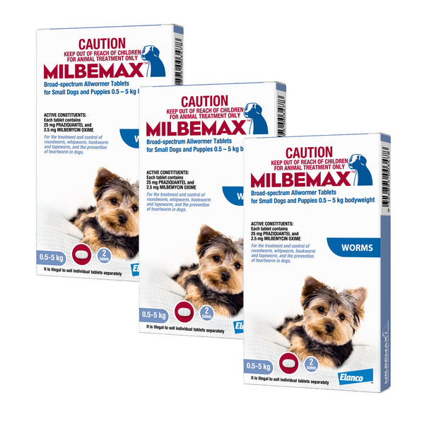 Milbemax Wormer For Small Dogs 0 5 5kg Value Bundles Vet n pet DIRECT milbemax-wormer-for-small-dogs-0-5-5kg-value-bundles-vet-n-pet-direct