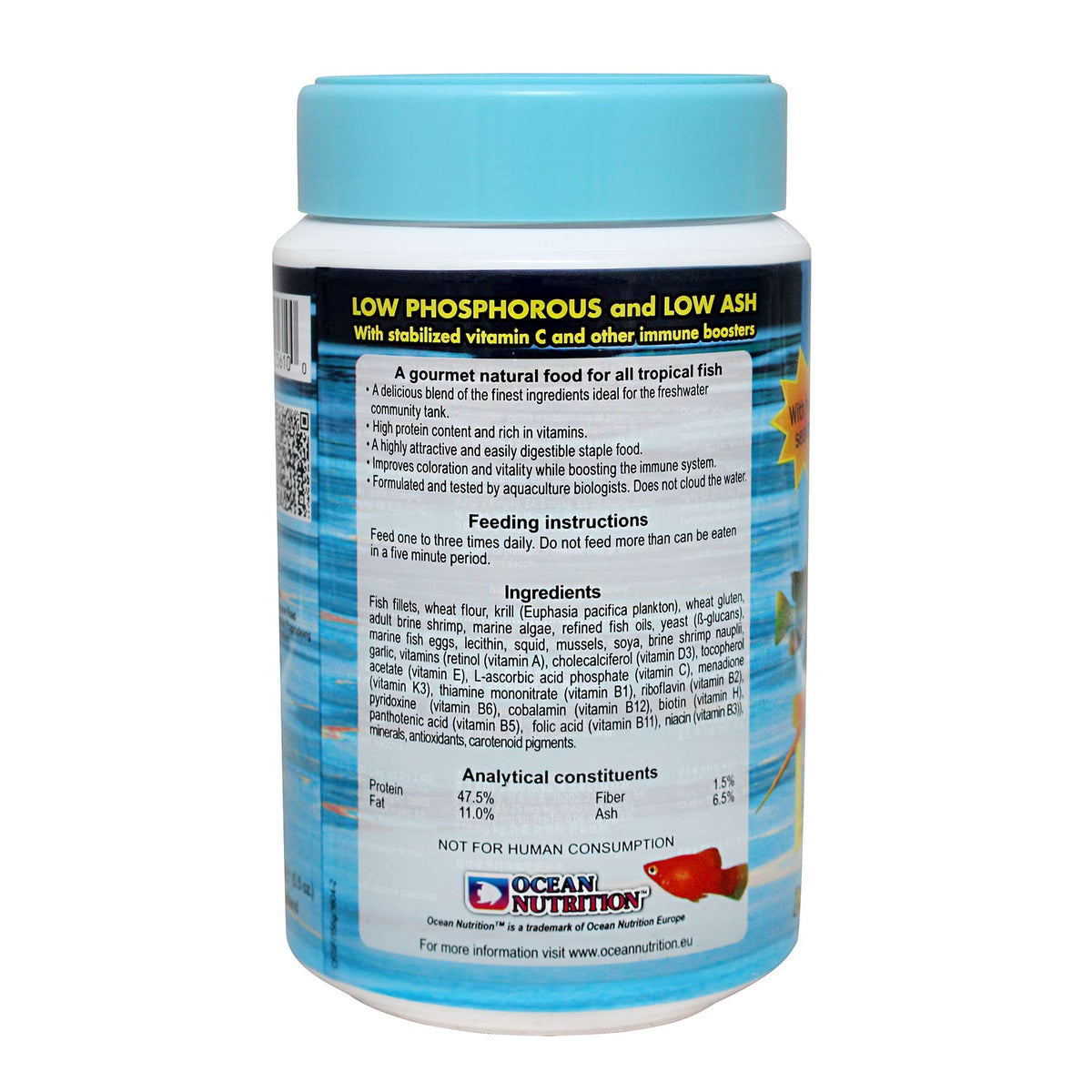 Ocean Nutrition Community Formula Flakes for Freshwater Fish
