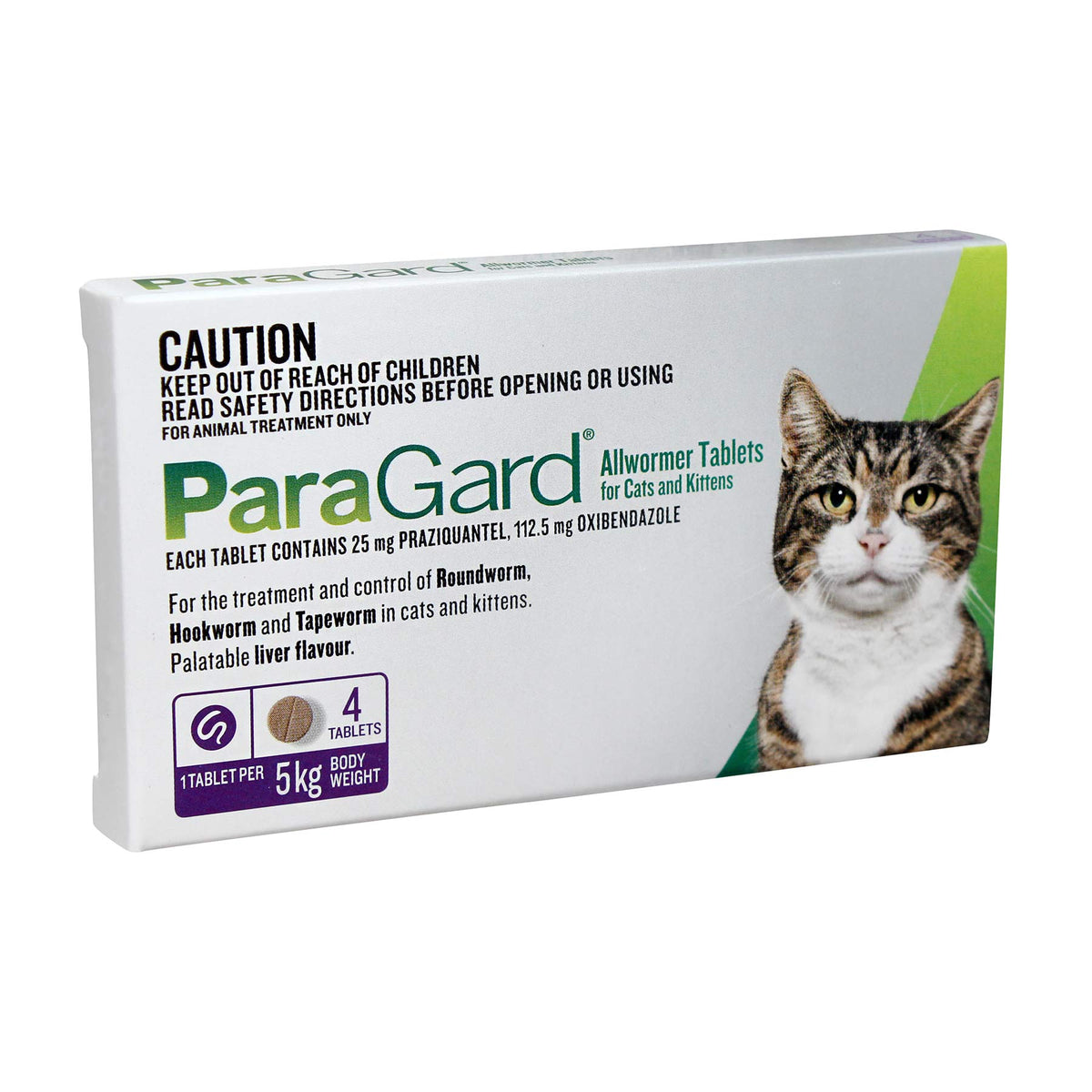 ParaGard Allwormer Tablets for Cats &amp; Kittens