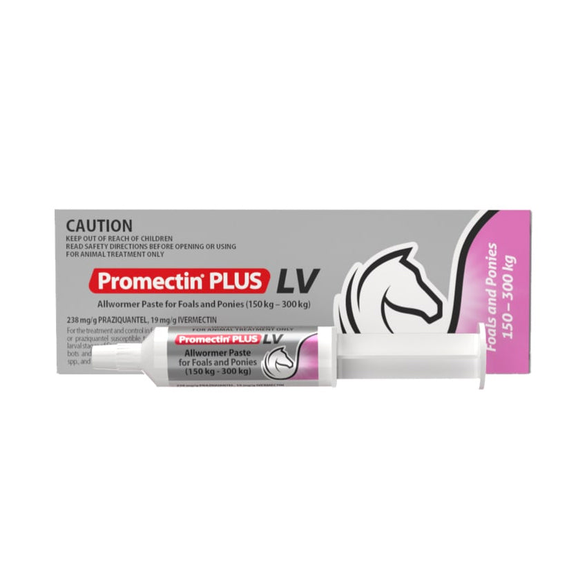 Promectin PLUS LV Allwormer Paste for Foals and Ponies (150 - 300kg)