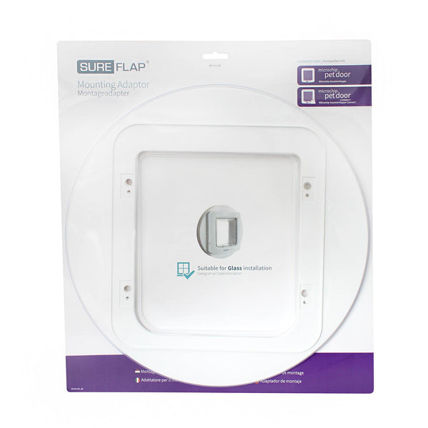 SureFlap Microchip Pet Door Glass Mounting Adaptor vetnpet DIRECT