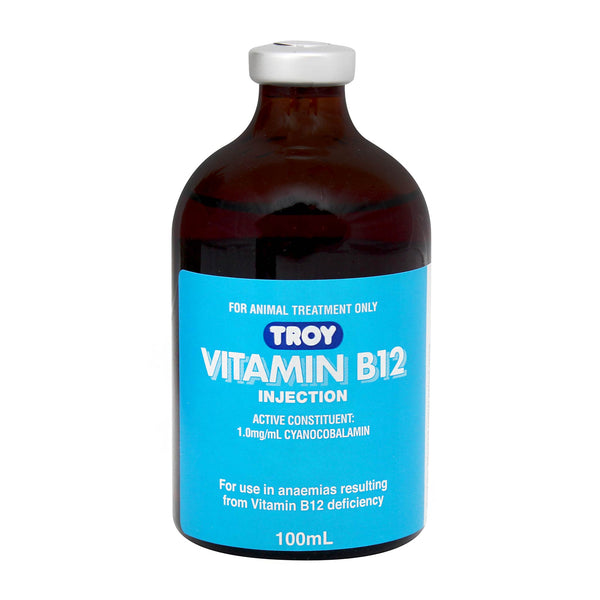 Troy Vitamin B12 Injection - vet-n-pet DIRECT Troy Vitamin B12 Injection - vet-n-pet DIRECT
