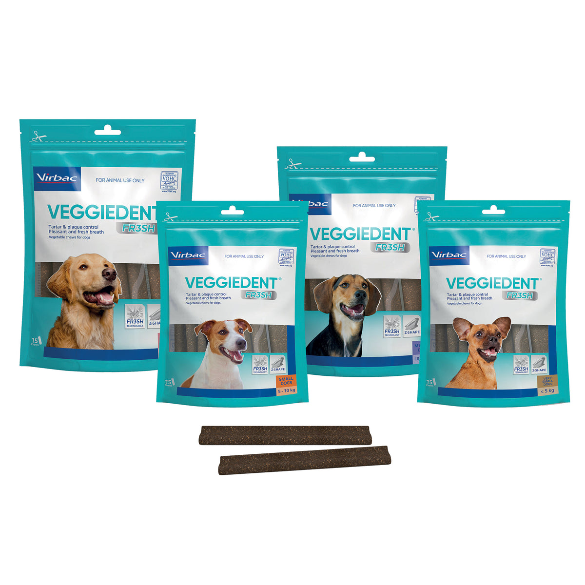 Virbac Veggiedent Dental Chews for Dogs