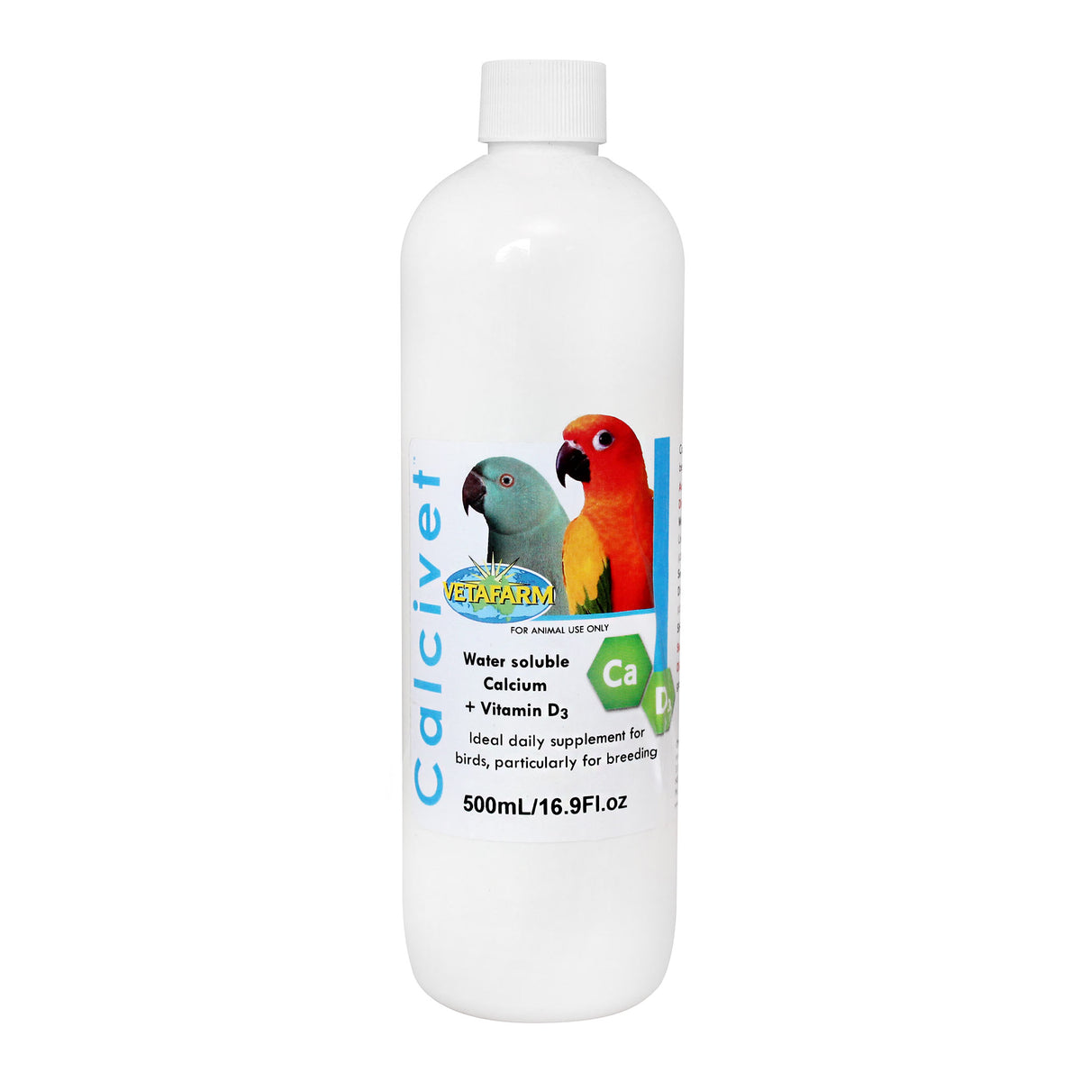 Vetafarm Calcivet Liquid Calcium Supplement for Birds