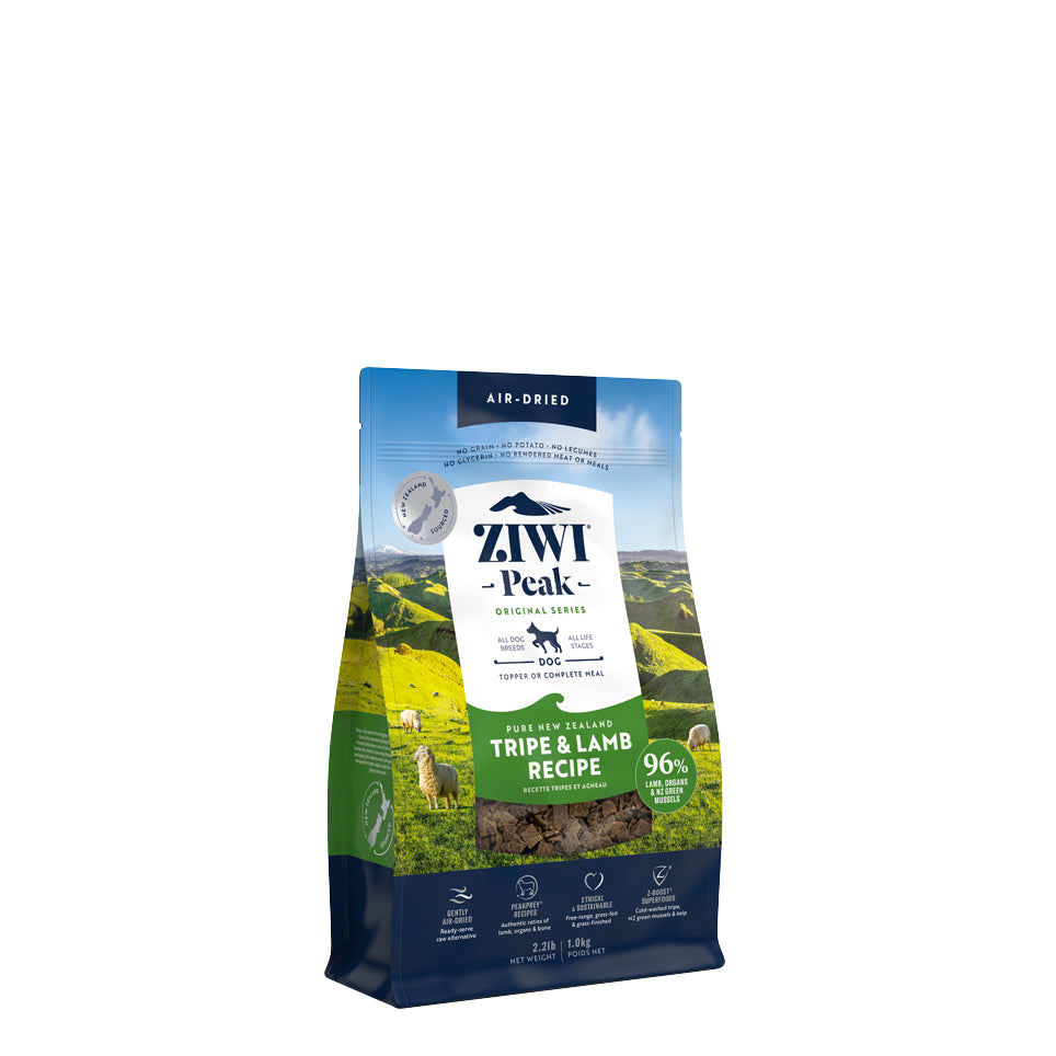 Ziwi Peak Air Dried Tripe &amp; Lamb For Dogs