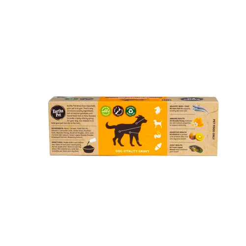 Earthz Pet Free Range Chicken Dog Vitality Gravy - Toy/Small Dog (5x35mL Pack)