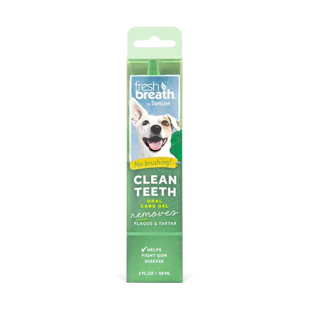 TropiClean Fresh Breath Clean Teeth Gel for Dogs