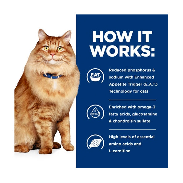 Hill&#39;s Prescription Diet Feline k/d Kidney + j/d Mobility Care 2.88kg