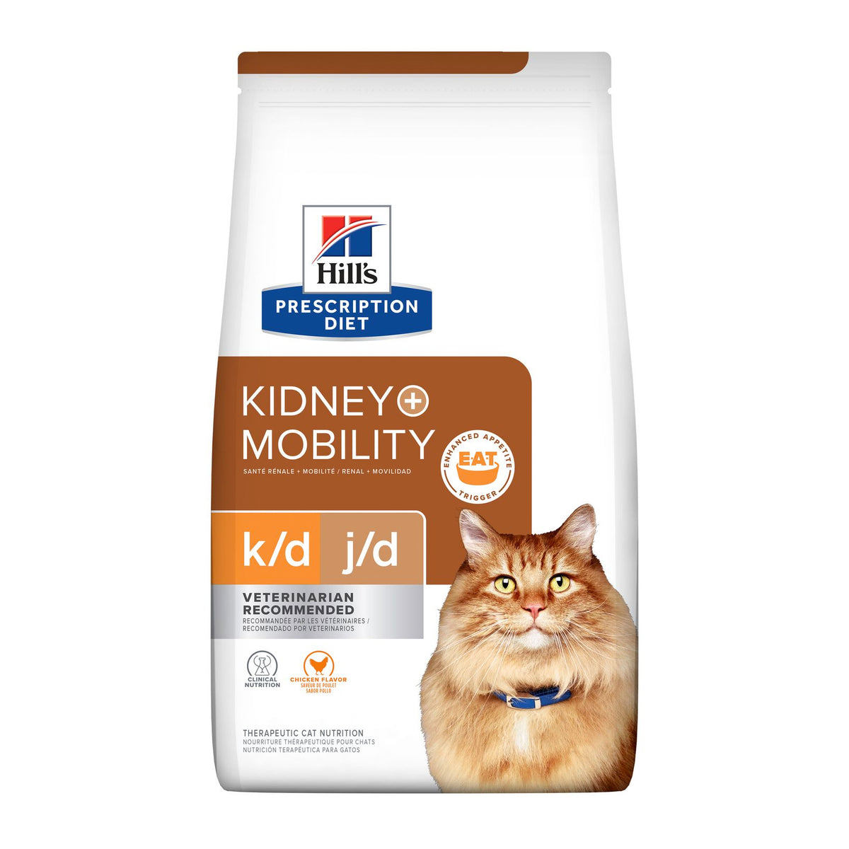 Hill&#39;s Prescription Diet Feline k/d Kidney + j/d Mobility Care 2.88kg