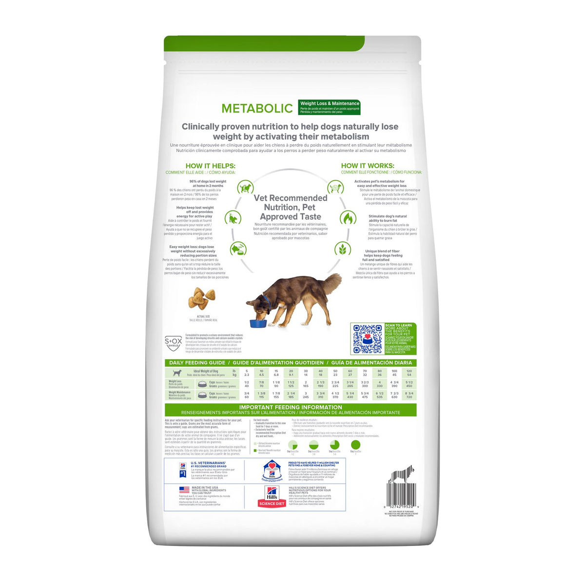 Hill&#39;s Prescription Diet Canine Metabolic Weight Loss &amp; Management