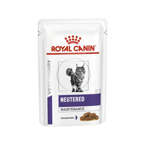 Royal Canin Veterinary Diet Feline Neutered Adult Maintenance Pouch  12x85g