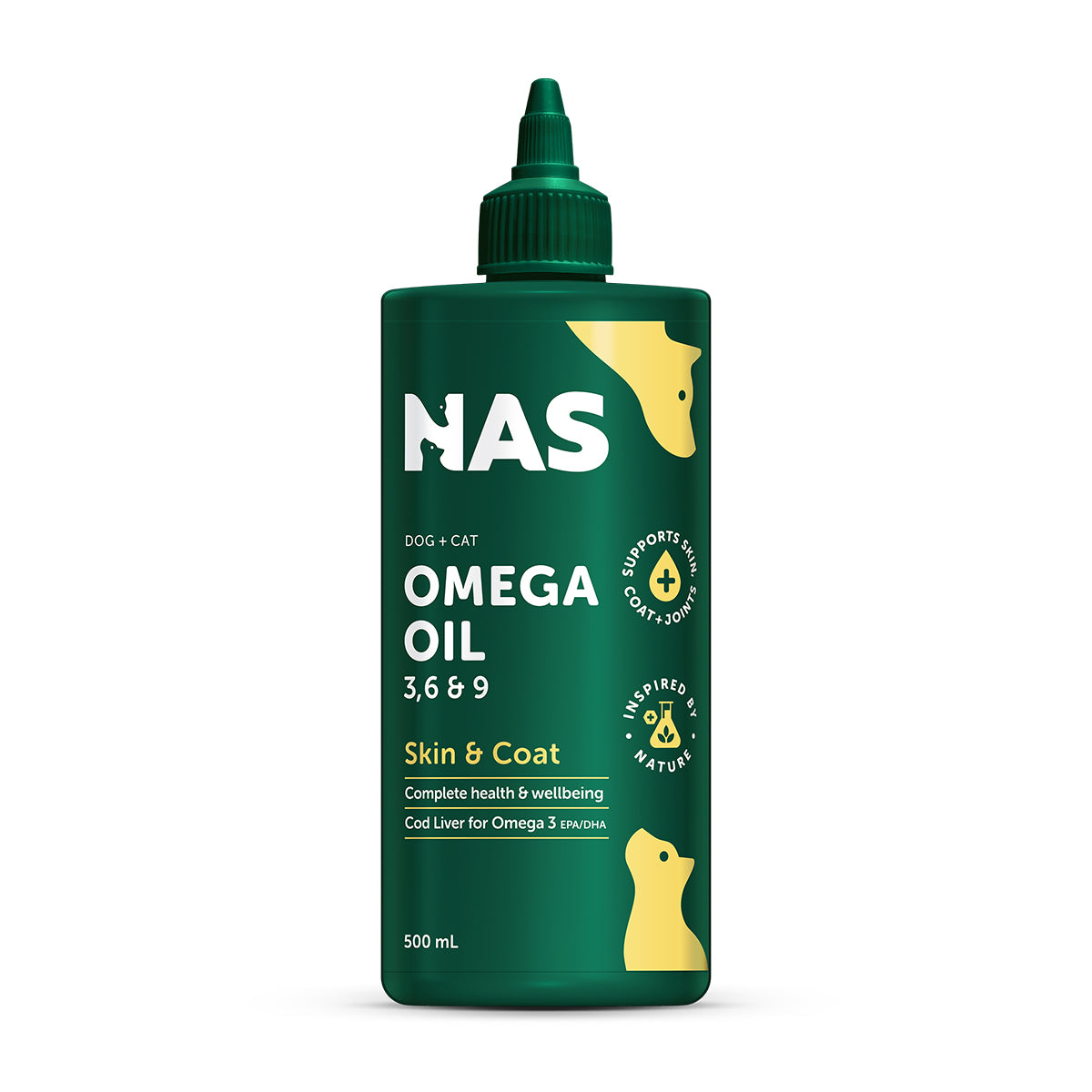 Natural Animal Solutions Omega 3, 6 & 9 Oil for Dogs and Horses