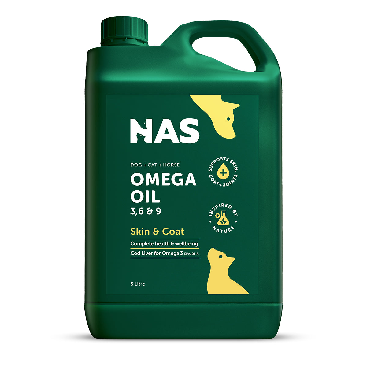 Natural Animal Solutions Omega 3, 6 & 9 Oil for Dogs and Horses