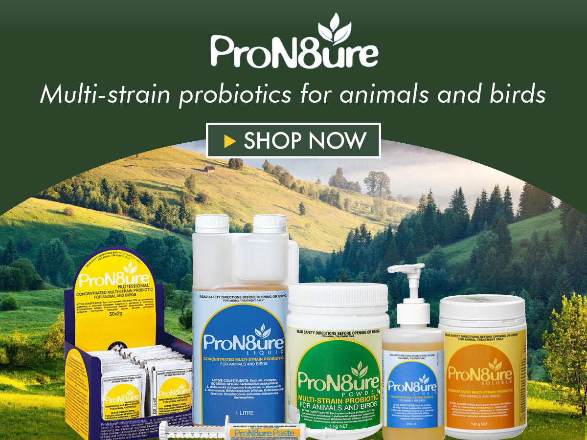 ProN8ure (formerly Protexin) Probiotic Supplements for Animals & Birds