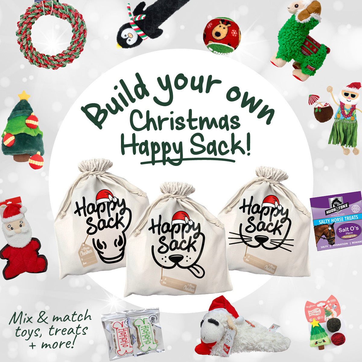 Christmas Happy Sack (Empty Sack to BYO)