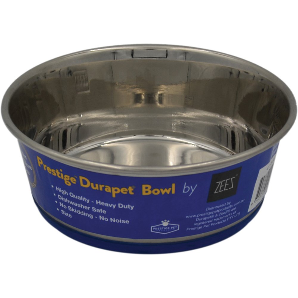ZEEZ Durapet Premium Stainless Steel Pet Bowl