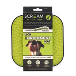 Scream Lick Enrichment Mat for Crates & Cages - Square