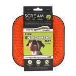 Scream Lick Enrichment Mat for Crates & Cages - Square